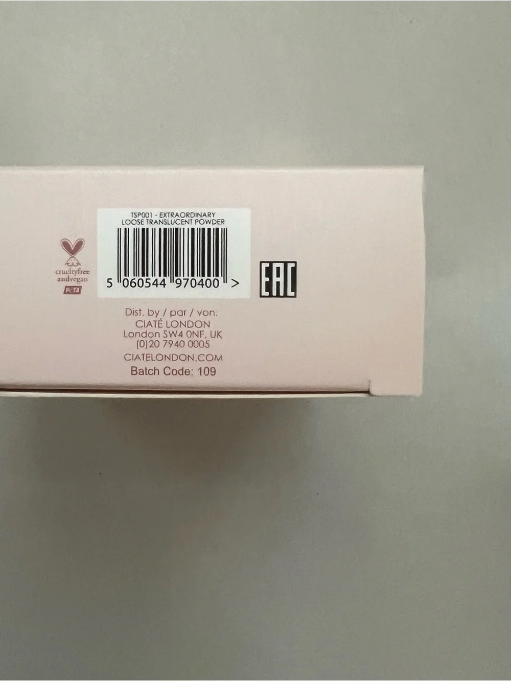Ciaté London Extraordinary Translucent Setting Powder NWT